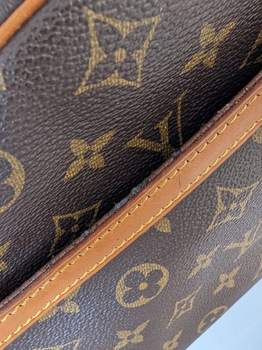 Louis Vuitton Blois Brown Monogram Crossbody Bag
